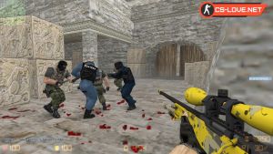 скин awp в кс 1.6 Neural Net